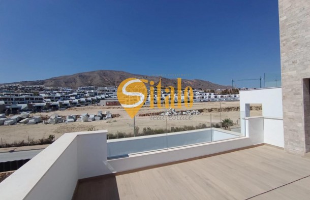 Сучасний будинок 4 спальні на Коста Бланка в Бернідорм, новий мікрорайон під охороною, фото 33