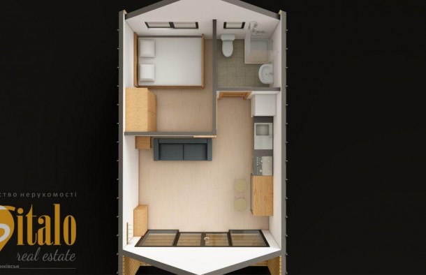 Будинок домокомплект в стилі barn, фото 5