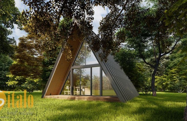 Будинок домокомплект в стилі barn, фото 3