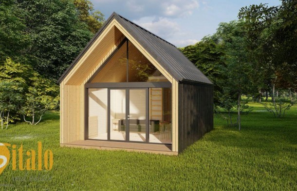 Будинок домокомплект в стилі barn, фото 2