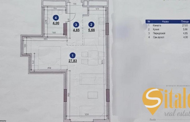 Продаж 1 кімнатної квартири в новобудові ЖК Америка місто Львів, фото 2