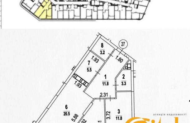 Продаж 2кім квартири в ЖК GREAT, Осокорки, Березняки, Дніпровська наб., фото 23