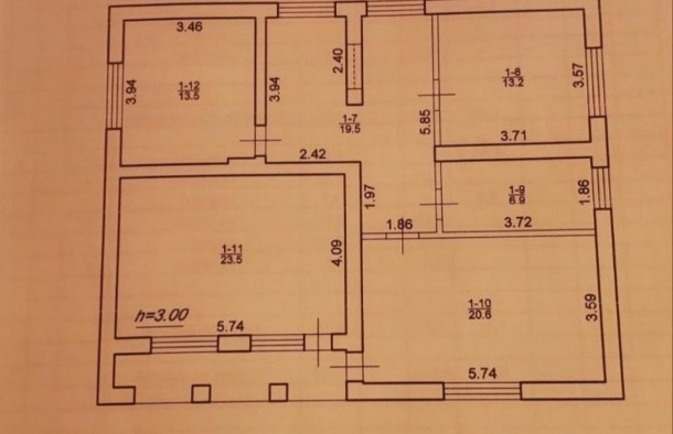 Не терміновий продаж  Будинок  20 сот 10 км до міста, фото 4