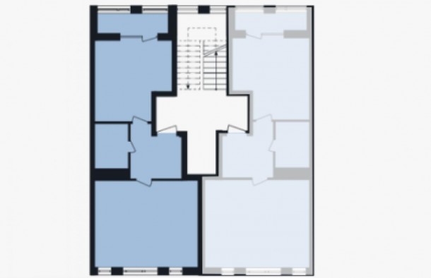 1кім квартира сирець 55.9м² ЖК Княгинин Центр ІваноФранківськ, фото 2