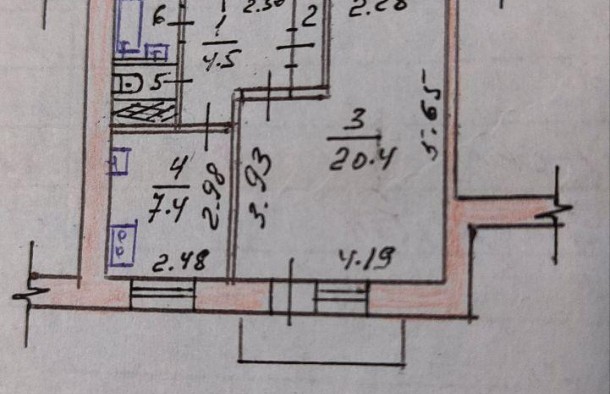 Продам 1кімнатну квартиру на Брюллова, фото 8