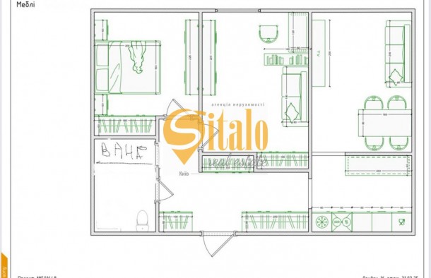 Стильна 2кімнатна квартира з авторським ремонтом у ЖК Нова Англія, фото 19