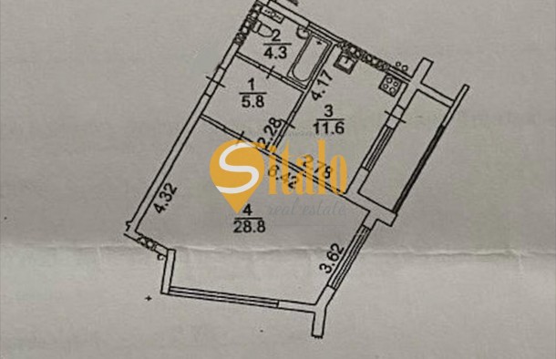 Оренда 1кім. квартири на Чавдар, Осокорки., фото 6