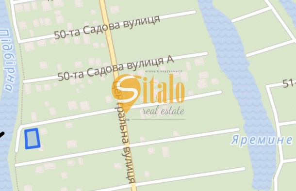 Ділянка біля метро Славутич з авторським ланшафтом, поруч річка Підбірна, Осокорки, фото 15
