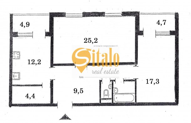 2кімнатнаПозняки вул. Гмирі, 3Метро5 хв, фото 2