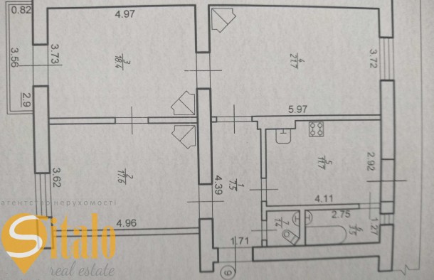 Продаж 3 квартира,вул. Васильянок,Центр,Франківськ., фото 12