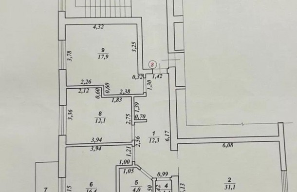 3 кімнатна квартира з ремонтом в Пустомитах,Львівська область,Львів., фото 17