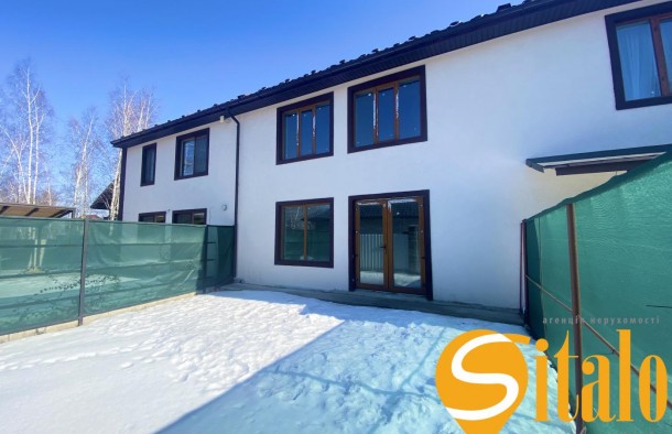 Будиноктаунхаус з підвалом та гаражем  біля лісу та озера в Креничах, фото 7