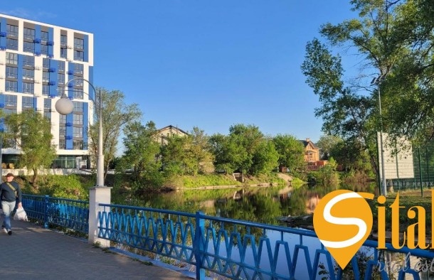 1к квартира з видом на Дніпро  метро Славутич 3 хв  ЖК Рівєра  газове опалення, фото 9