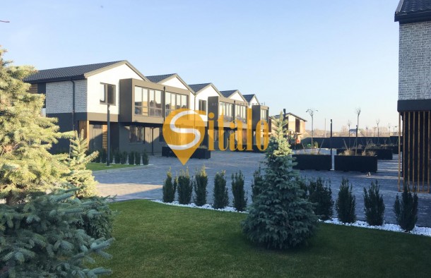 Сучасний будинок таунхаус з генераторм еОселя в Романкові, Новообухівський напрямок, 2 поверхи, 3 кімнати., фото 1