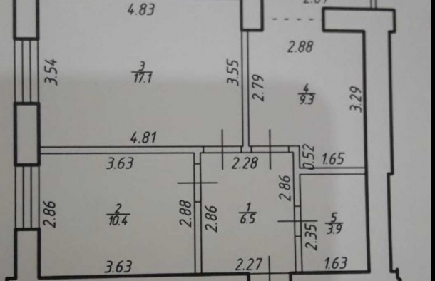 Продаж 2 кім квартири з частковим ремонтом в новобудові, фото 7