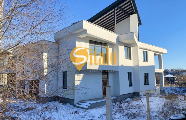 Будинок Hightech у Ходосівці вид на Планерну гору та тераса на даху, фото 3