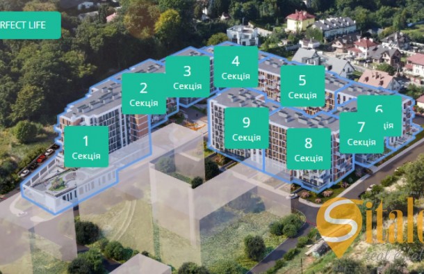 Продаж 2кімнатна квартира 0цикл у ЖК Перфект Лайф, фото 11