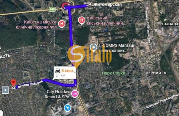 Ділянка 17 соток біля Києва 1.5 км. Фасад 23м. Газ, світло, асфальт, фото 2
