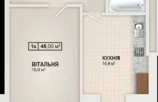 Продам 1 квартиру з ремонтом по вул Довженка у м.ІваноФранківськ, фото 14