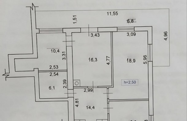 Продаж дворівневої квартира в будинку Мій Дім  вул. Дж. Вашингтона, фото 15