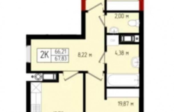 Продається двохкімнатна квартира в центрі, фото 6