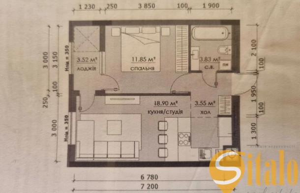 Продаж 1 кімнатна квартира вулиця Стрийська ЖК Креатор Буд, фото 3