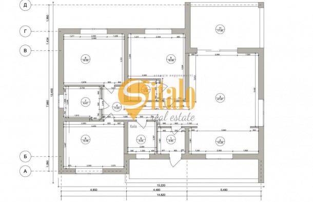 Одноповерховий будинок з басейном, 83 садова, Осокорки, метро Славутич 4 км, фото 15