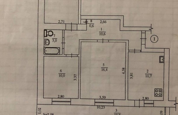 Продаж 4к квартири 99.8 кв. м  на вл. Академіка Янгеля, фото 1