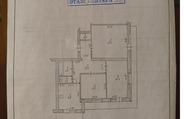 Продається 3кімнатна квартира в районі Малого ринку, Запоріжжя, фото 23
