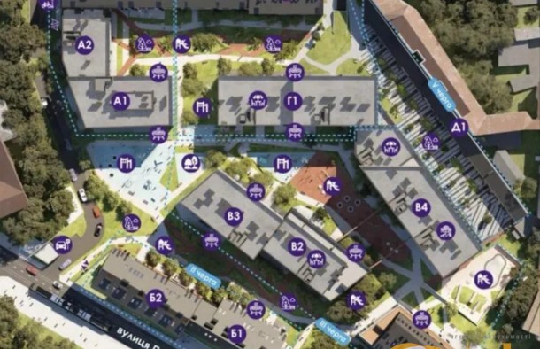 Смарт квартира не апартаменти площею 25 м² у ЖК Новий Форт, вул. Волинська, Львів, фото 2