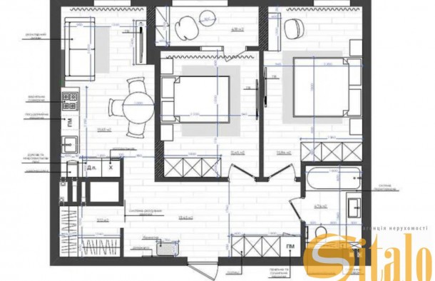 Продаж 2 кімнатної квартири в новобудові вул. Малоголосківська, м. Львів, фото 3