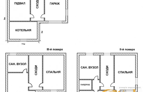Продаж котеджу площею 160 кв м в нульовому циклів м. Дубляни, Львів, фото 6