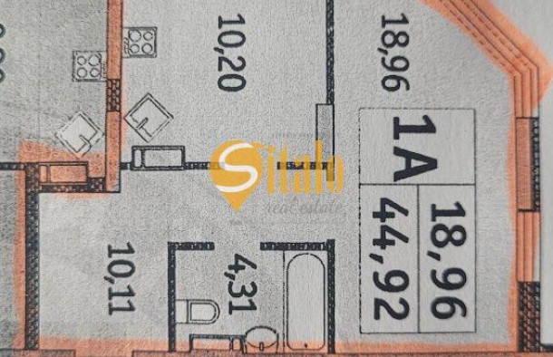 Простора 1кімнатна квартира з видом на правий берег у ЖК Райдужний., фото 4