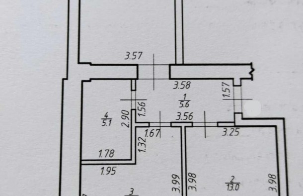 2 кім квартира в зданій новобудовіЖК Сонячний, фото 17