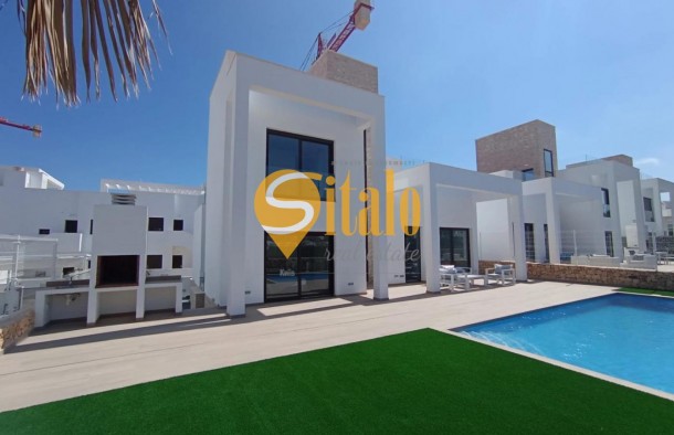 Сучасний будинок 4 спальні на Коста Бланка в Бернідорм, новий мікрорайон під охороною, фото 34