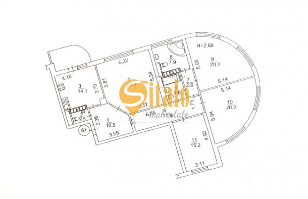 4кімнатна квартира вул. Пчілки, 2 Позняки Генератор, фото 37