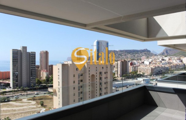 Квартира з панорамним видом на місто та море біля пляжу АренальБоль, Кальпе, фото 6