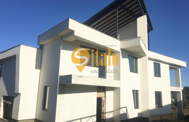 Будинок Hightech у Ходосівці вид на Планерну гору та тераса на даху, фото 5