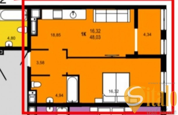 Продаж _ 1 к квартира 48 м  кв по вул. Роксоляни 149, м. Львів, фото 11