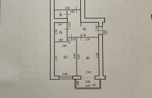 2 кім квартира сирецьЖК Містечко Центральнем.ІваноФранківськ, фото 1