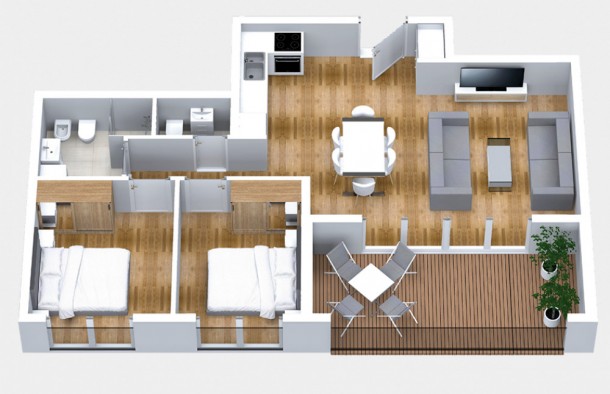 Продаж квартир в Чорногорії в Бечичі bc01320  2bd_s8312, фото 24