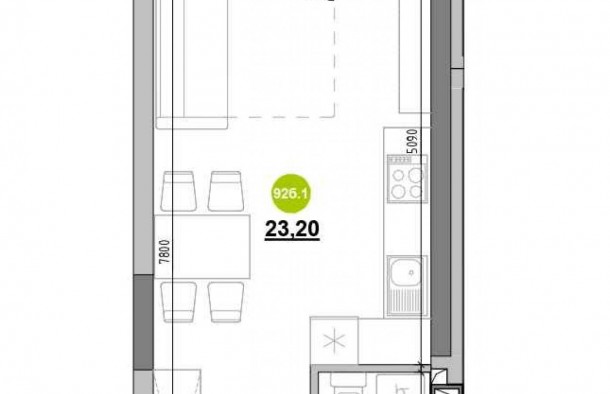 Продаж 2кімнатна квартира по вул. Рудненська, Львів, фото 26