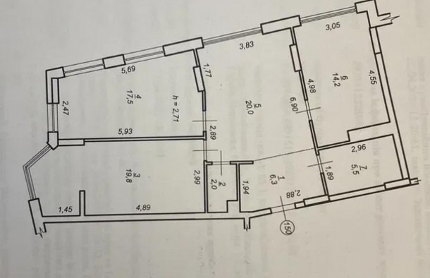 Видова 3х кімнатна квартира від власника в ЖК Паркова алея, фото 13