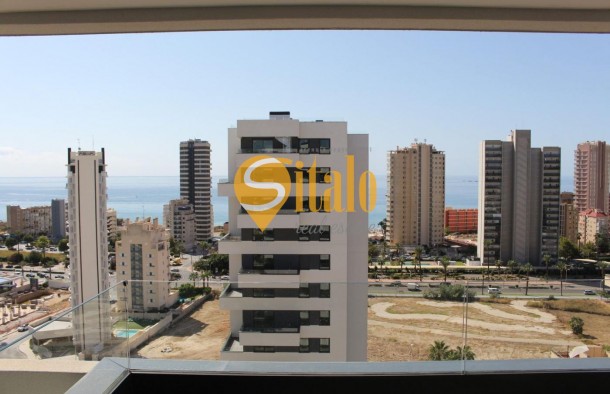 Квартира з панорамним видом на місто та море біля пляжу АренальБоль, Кальпе, фото 5