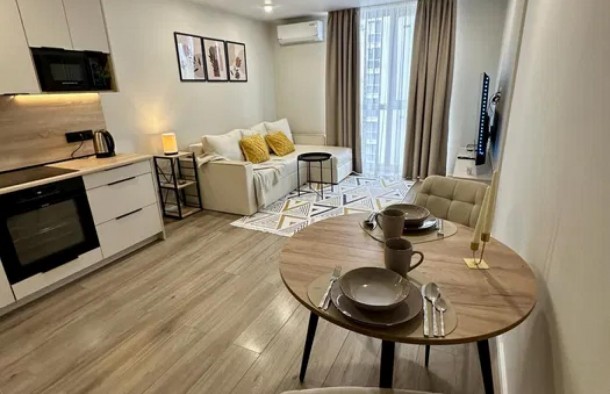 1кімнатна стильна квартирастудія площею 27,2 м² у ЖК Riel City від забудовника РІЕЛ на вулиці Рудненська,  Львів, фото 17