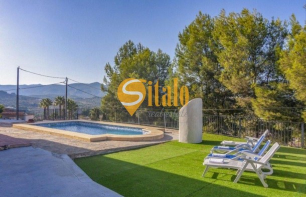 Затишний будинок з мальовничими видами на гірські пагорби, Кальпе., фото 7