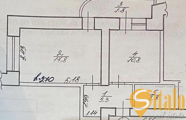 Продаж 1 кімнатної квартири вул. Черкаська, м.Львів, фото 23