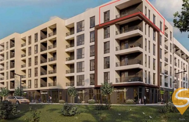 2 кімнатна квартира  0 цикл у ЖК Continent Style по вулиці Героїів КрутСОкільники, місто Львів., фото 1