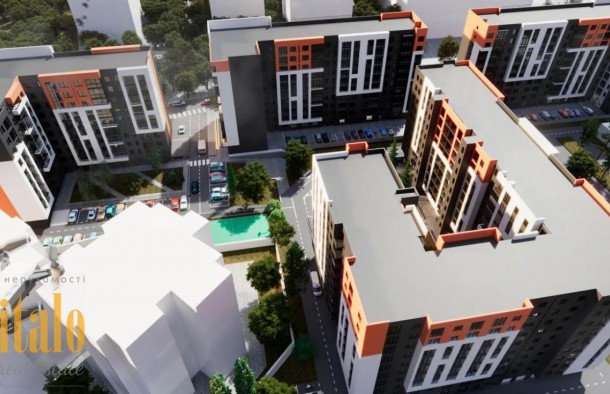 1кім квартира сирець 44.7м² ЖК Central Park ІваноФранківськ, фото 16