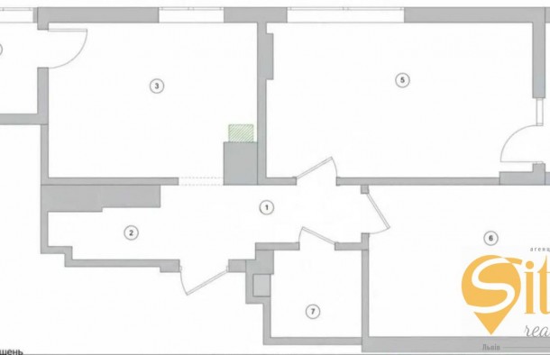 Продаж 2 кімнатна квартира вулиця Стрийська ТРЦ Fabrik, фото 8